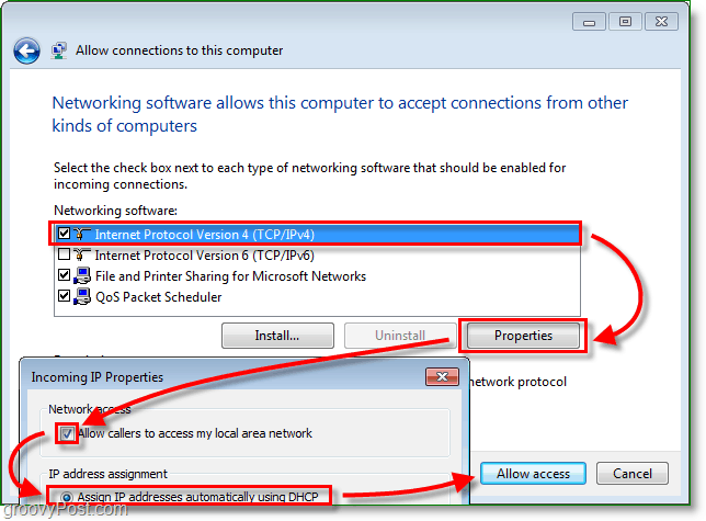 Configura una VPN - Host PPTP sul tuo PC Windows 7 di casa [Come fare]