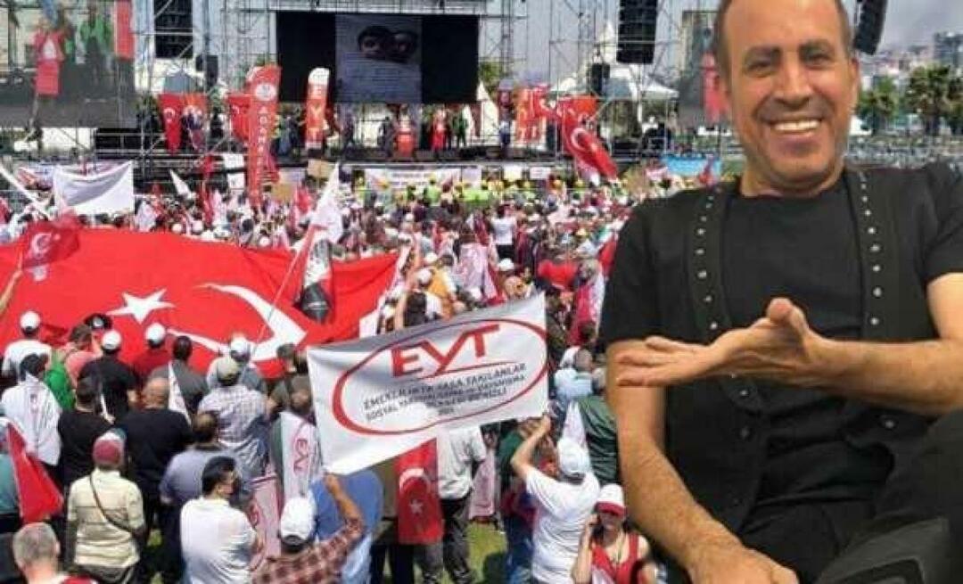 Haluk Levent si è rivolto ai membri dell'AET dopo la dichiarazione di Erdoğan! 