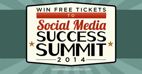 giveaway del biglietto del summit di successo dei social media