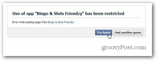 slot bingo friendlyzy facebook limitato