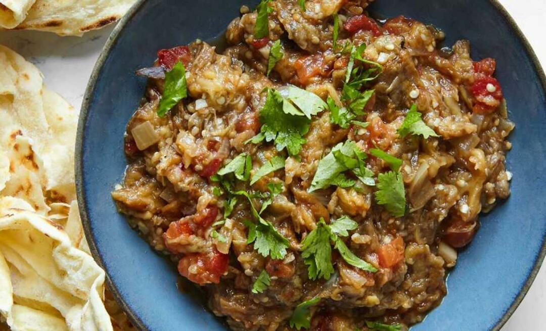 Come far sentire il baigan choka su MasterChef? Ricetta salsa di melanzane arrostite (baigan choka).