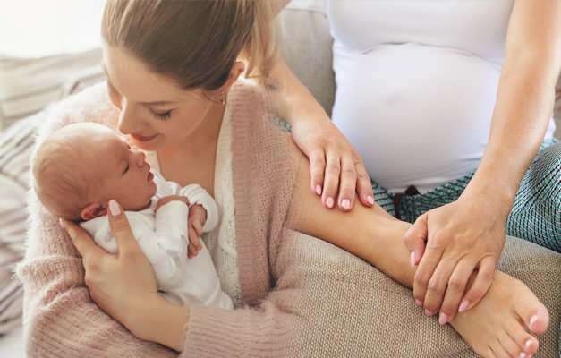 Come scompare l'edema dopo la nascita?