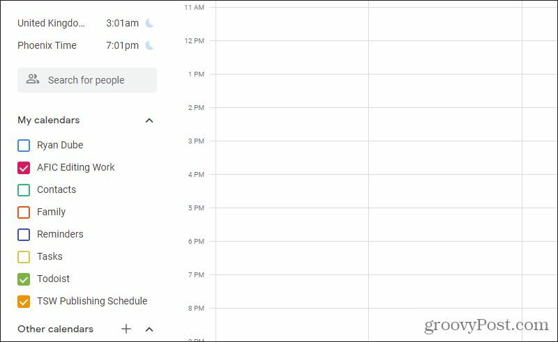 integrazione del calendario todoist