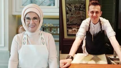 Emine Erdoğan si è congratulata con lo chef Fatih Tutak, che ha ricevuto la stella Michelin!