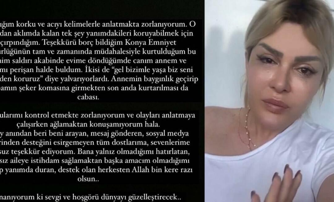 La prima dichiarazione di Selin Cigerci, che ha protestato a Konya! 