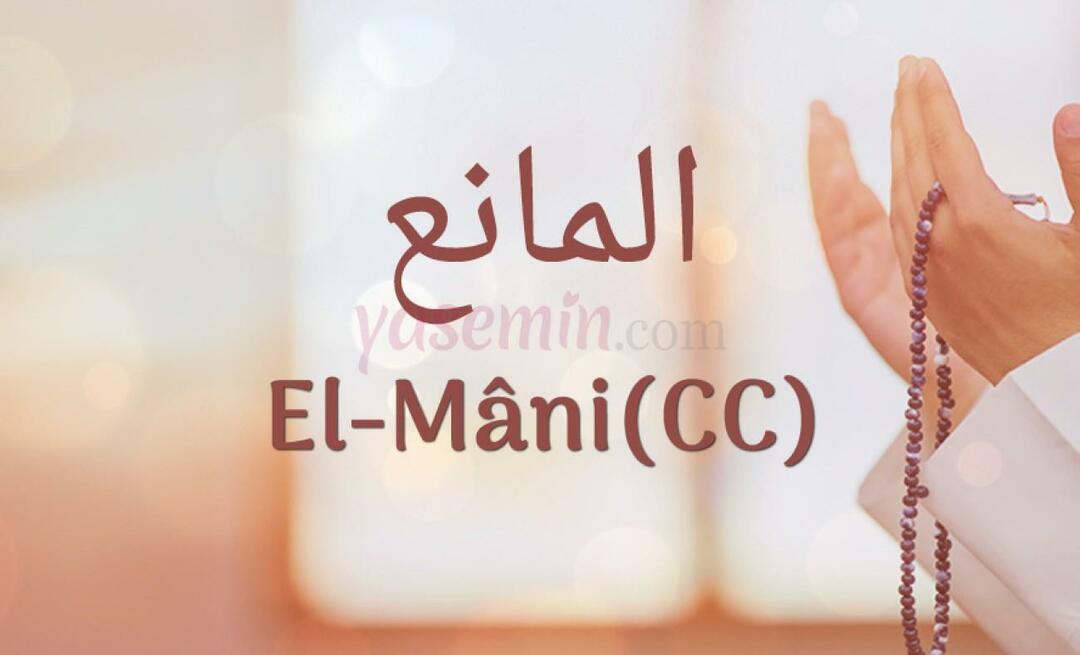 Cosa significa Al-Mani (c.c)? Quali sono le virtù di Al-Mani?