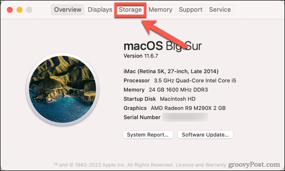 archiviazione Mac