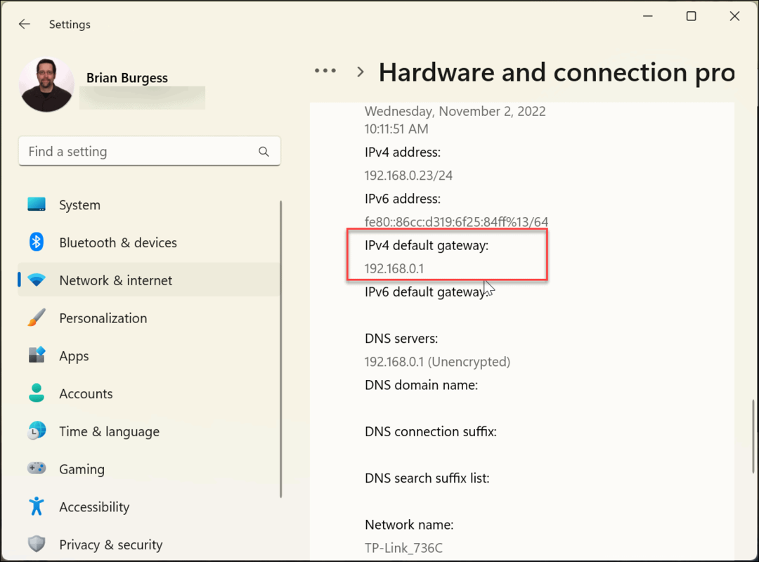 Come trovare l'indirizzo IP del tuo router su Windows 11