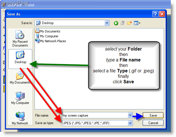 Fai uno screenshot in Windows XP