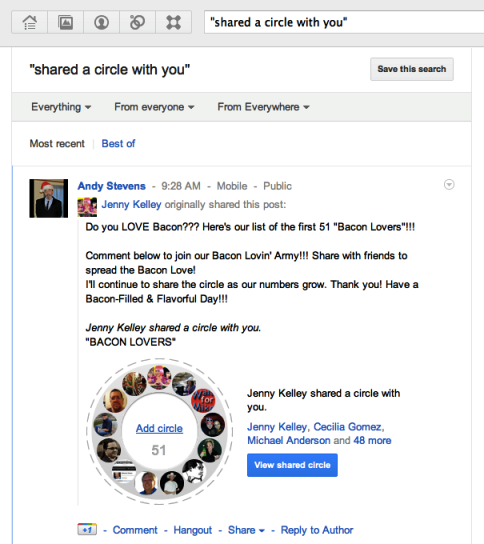 google + come iniziare 5 cerchie condivise