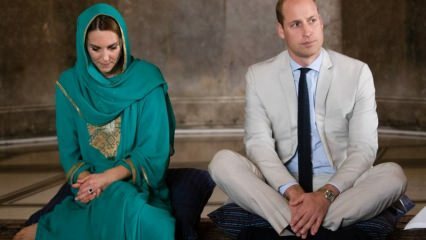 Visita alla moschea di Kate Middleton e Prince William!