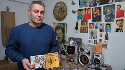 Orhan Gencebay ha trasformato la sua casa in un museo con il suo amore! Poster e album erano all'ordine del giorno