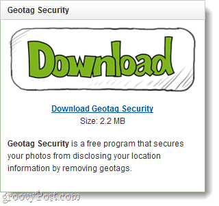 scarica l'applicazione di sicurezza geotag per Windows