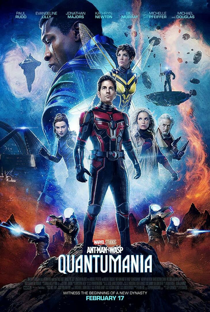 Locandina del film Ant-Man and the Wasp: Quantumania