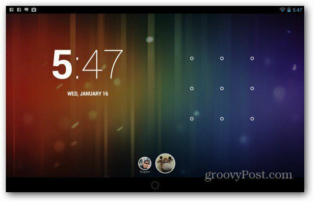 Come configurare più account utente sul tablet Nexus 7