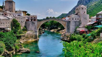 Dov'è il ponte di Mostar? In quale paese si trova il ponte di Mostar? Chi ha costruito il ponte di Mostar?