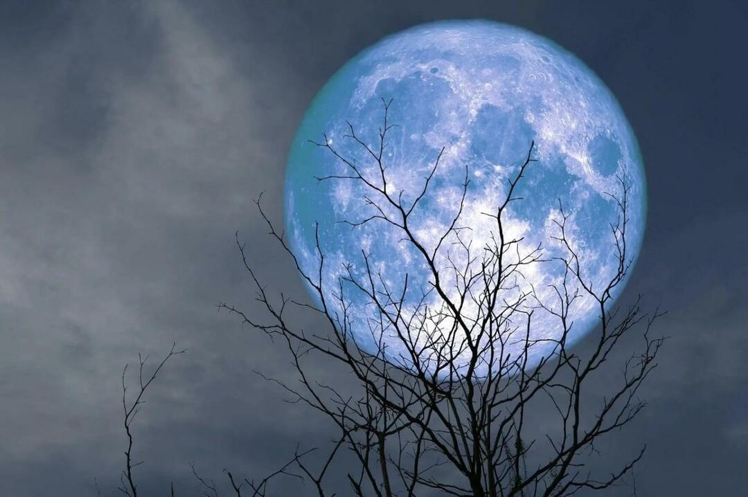 Cos'è una Luna Blu