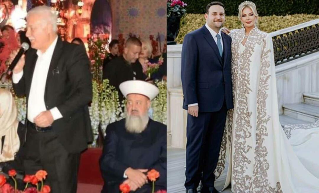 Nihat Hatipoğlu, che ha sposato l'ex modella Burcu Özüyaman, ha rilasciato una dichiarazione sul matrimonio!