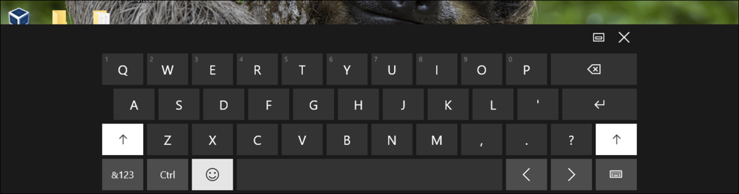 abilita tastiera emoji windows 10