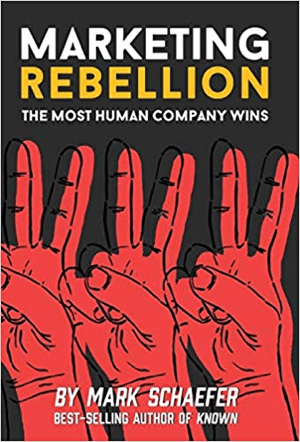 Marketing Rebellion: The Most Human Company Wins scritto da Mark Schaefer.