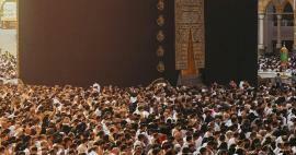 Benedizioni del Ramadan in terra santa! I musulmani affollano la Kaaba