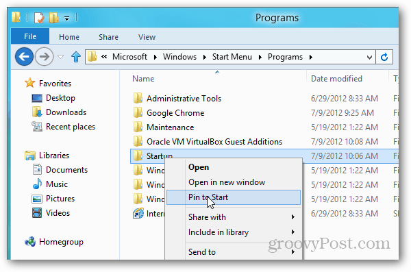Windows 8 pin per iniziare