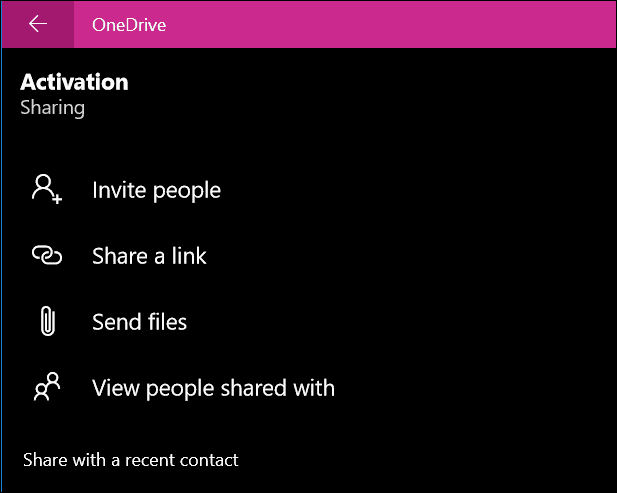 Windows OneDrive app 10 8
