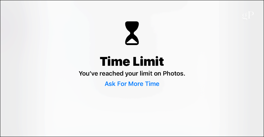 Tempo limite Schermo Tempo iOS 12 iPad