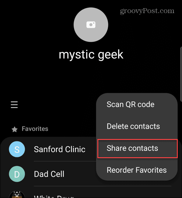 Trasferisci contatti da Android ad Android