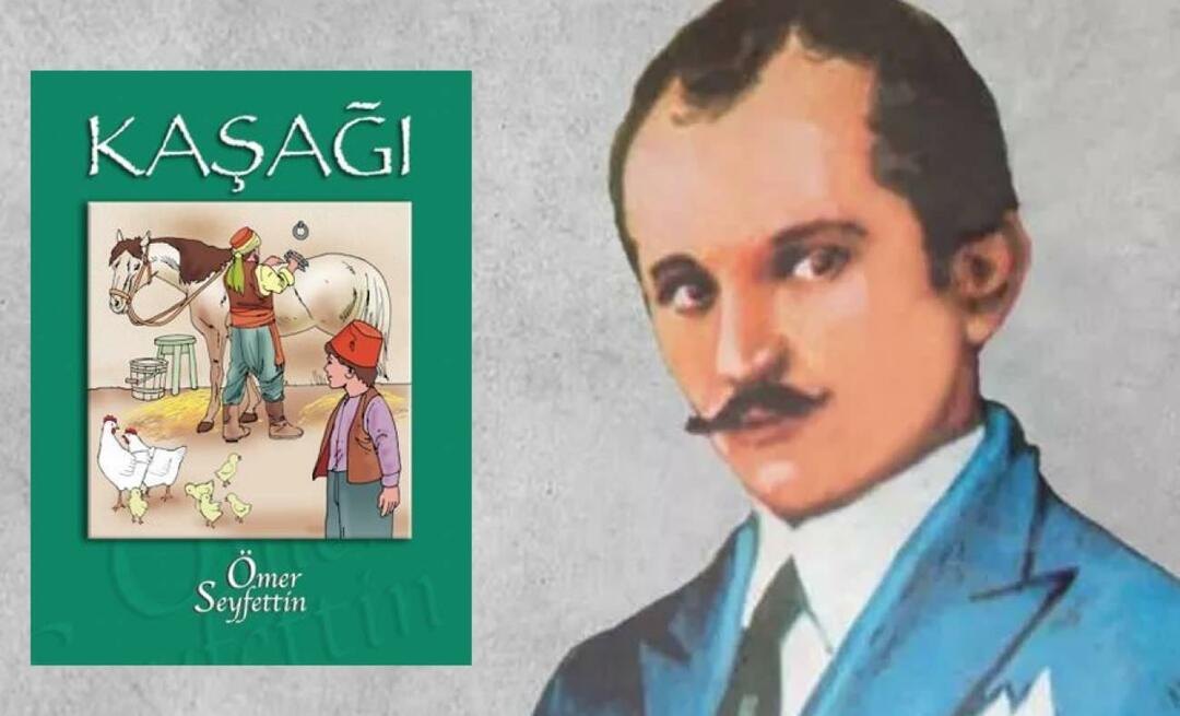 Storia indimenticabile di Ömer Seyfettin: Kağızı! Qual è l'argomento del libro intitolato 'Kağı'?
