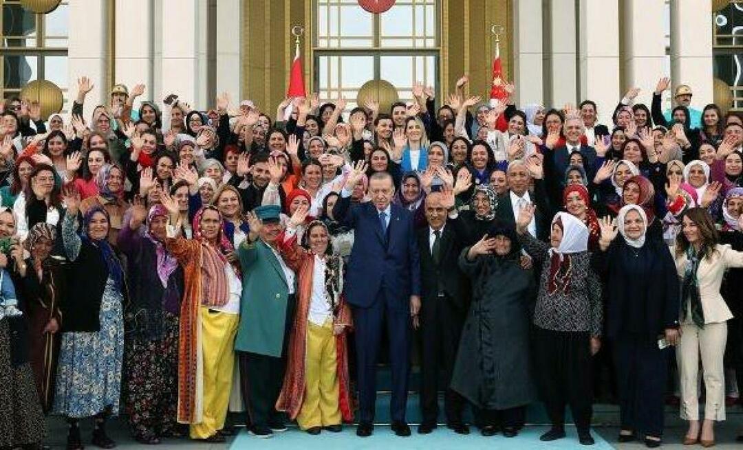 Emine Erdogan ha condiviso dal programma "Donne che lasciano un segno sul suolo"!
