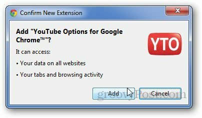 Opzioni YouTube 1