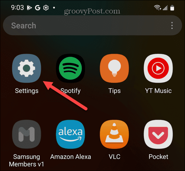 impostazioni Android