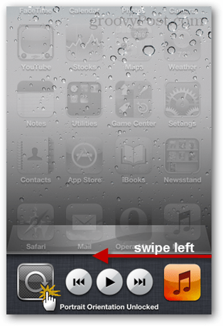 pulsante di orientamento automatico dell'iPhone