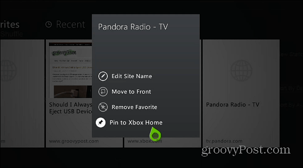 aggiungere a Xbox Home