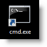 Prompt dei comandi di Windows CMD