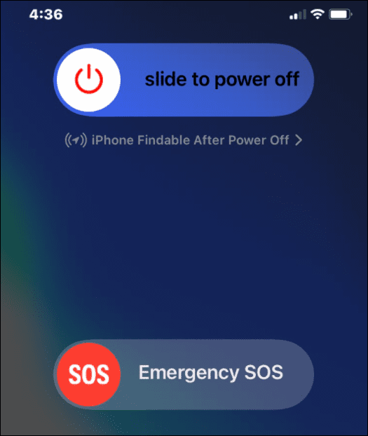 Dispositivo di scorrimento SOS di emergenza per iPhone