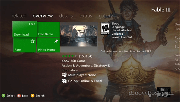 Membro Xbox Live Gold? Ecco come ottenere la tua copia gratuita di Fable III