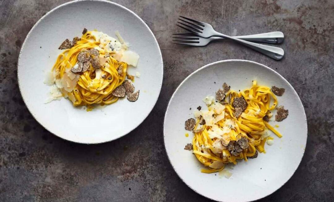 Come fare la pasta con sugo di funghi tartufati? Ricetta di pasta al sugo di funghi ricca di proteine!