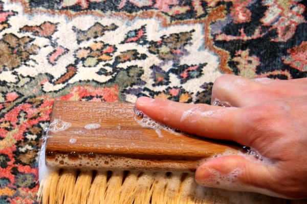 Pulizia del tappeto da preghiera
