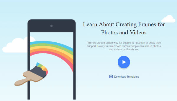La nuova piattaforma di effetti fotocamera di Facebook consente a chiunque, inclusi i proprietari di pagine Facebook, di creare cornici di profilo personalizzate per le foto degli utenti.