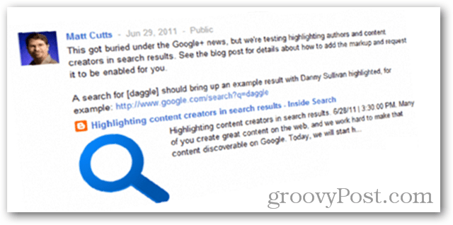 Matt Cutts e Google Authorship