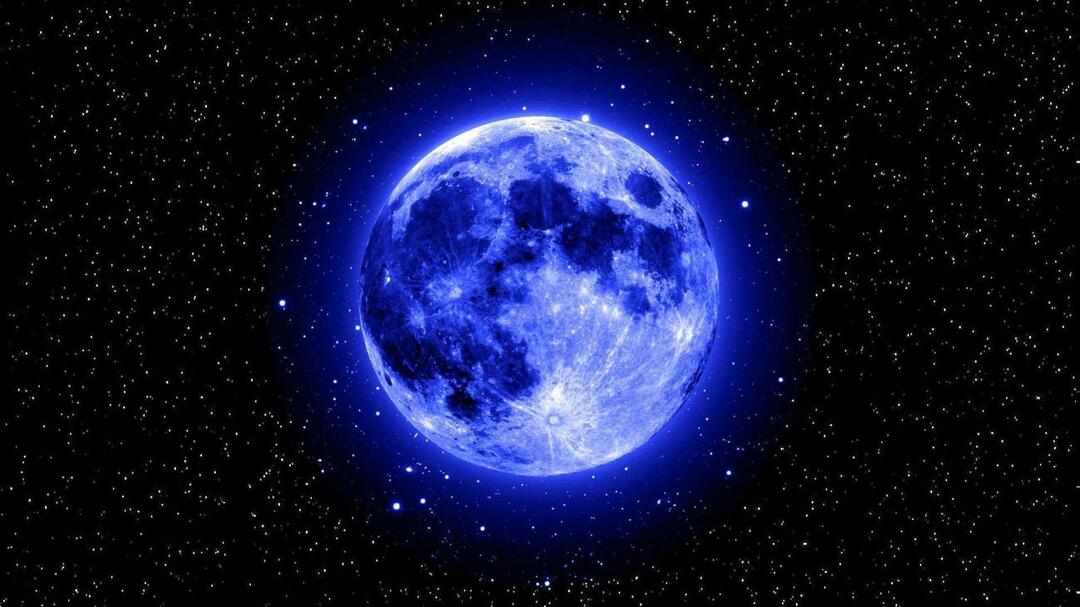 Quando avverrà la Luna Blu?