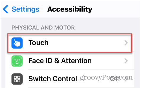 Disabilita la rotazione dello schermo su iPhone
