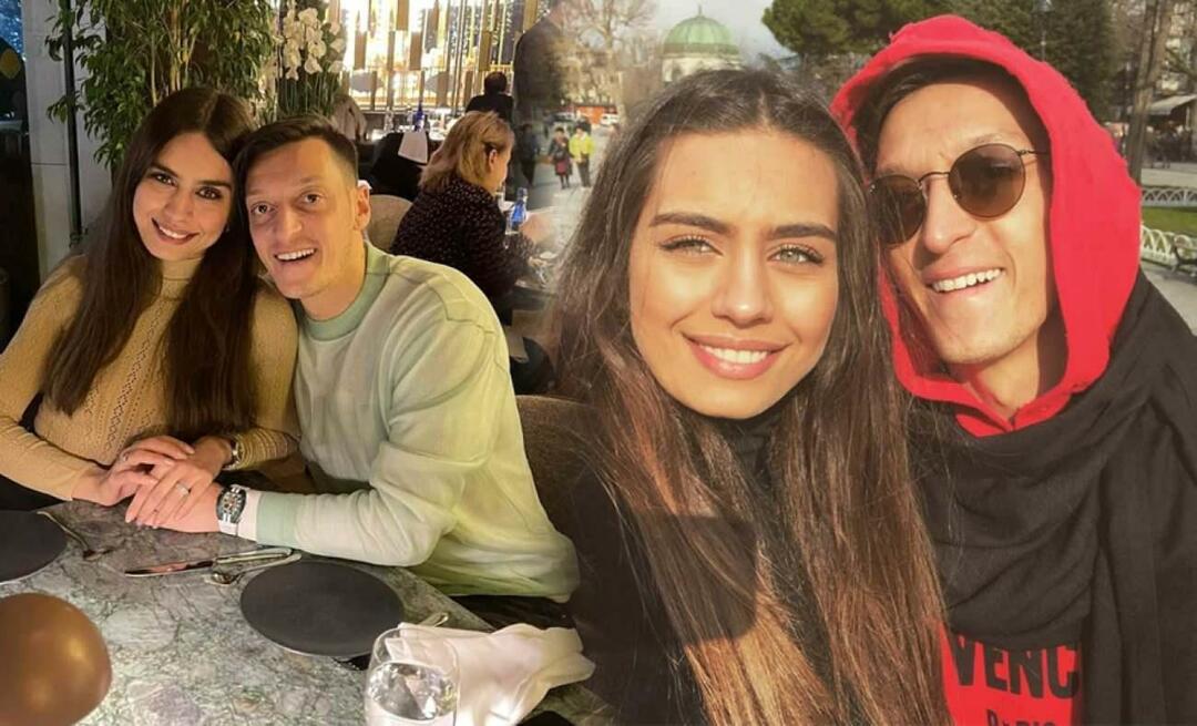 Mesut Özil, che è diventato padre per la seconda volta, ha gridato il suo amore ad Amine Gülşe! Il nemico sta crollando