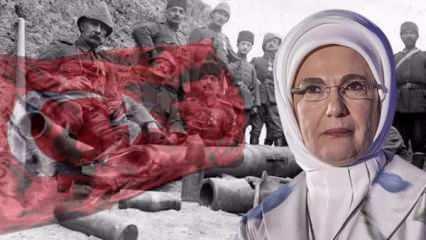 Emine Erdogan: gloriosa vittoria di Çanakkale