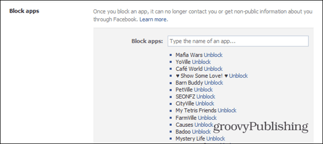 Come bloccare le richieste di giochi di Facebook