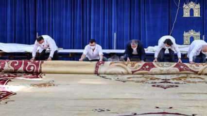 Termina il restauro del più grande tappeto dei Palazzi Nazionali