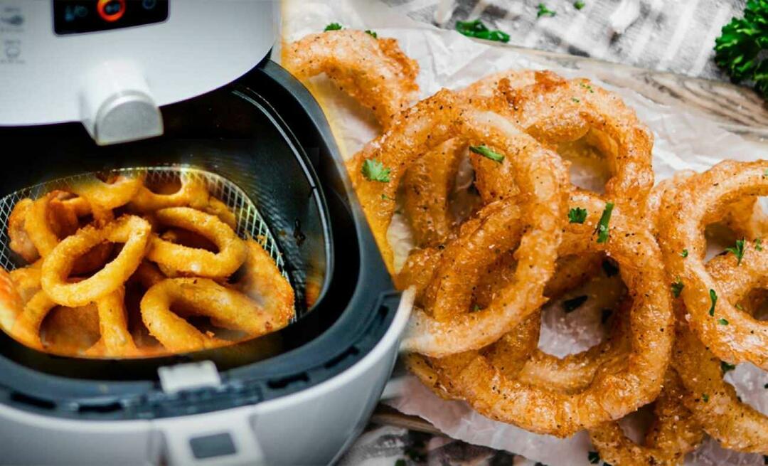 Come preparare gli anelli di cipolla nell'Airfryer?