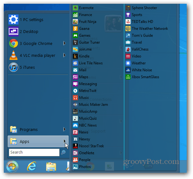 App di Windows 8